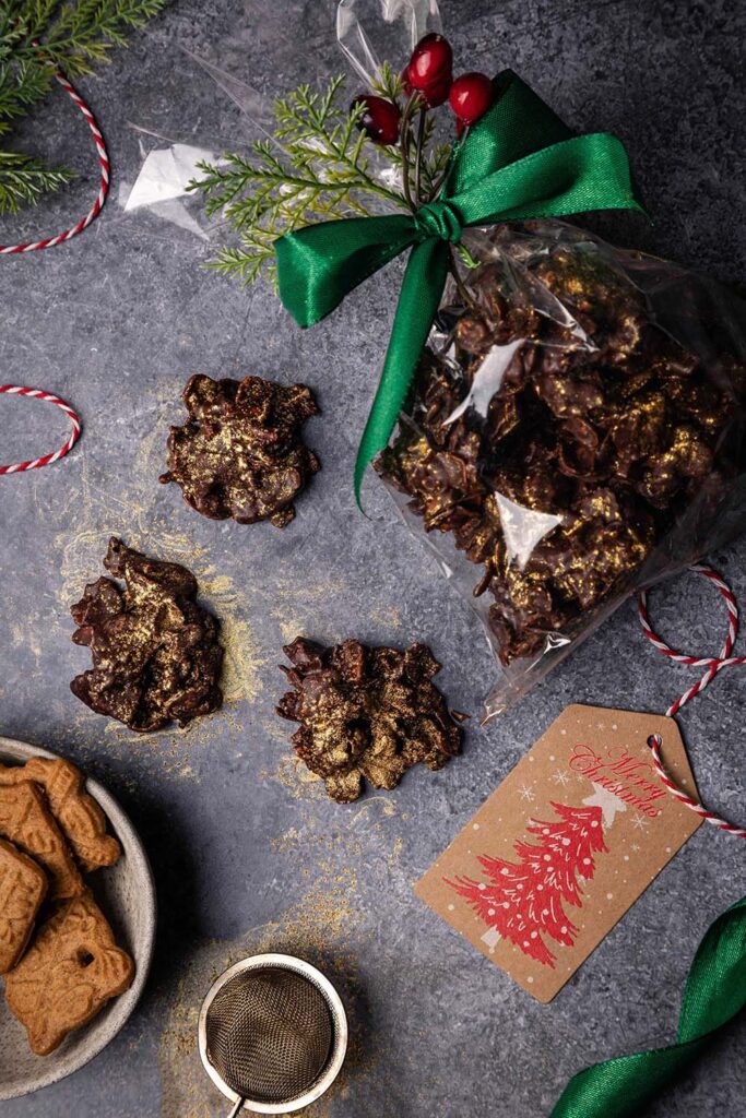 vegane schoko spekulatius crossies weihnachten